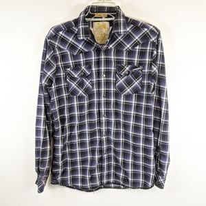 Sovereign Code Kingsley plaid button down
